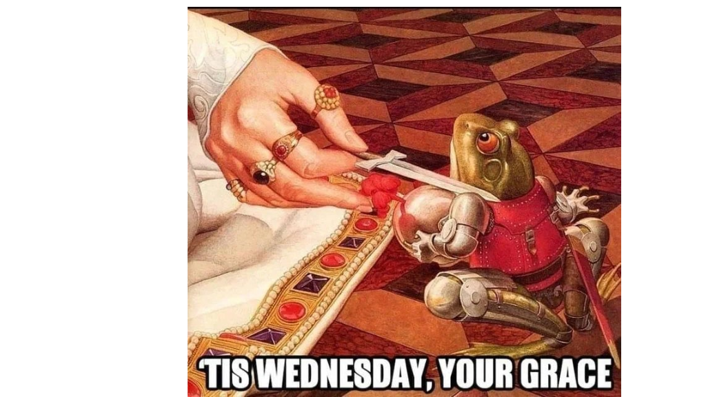 Wednesday Wednesday