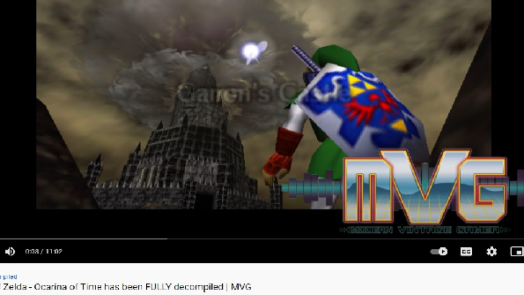 The Legend of Zelda Ocarina of Time has been into human